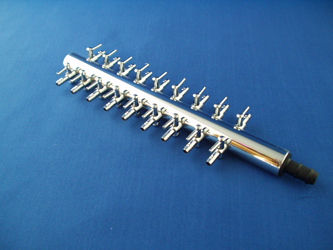 18 way chrome manifold